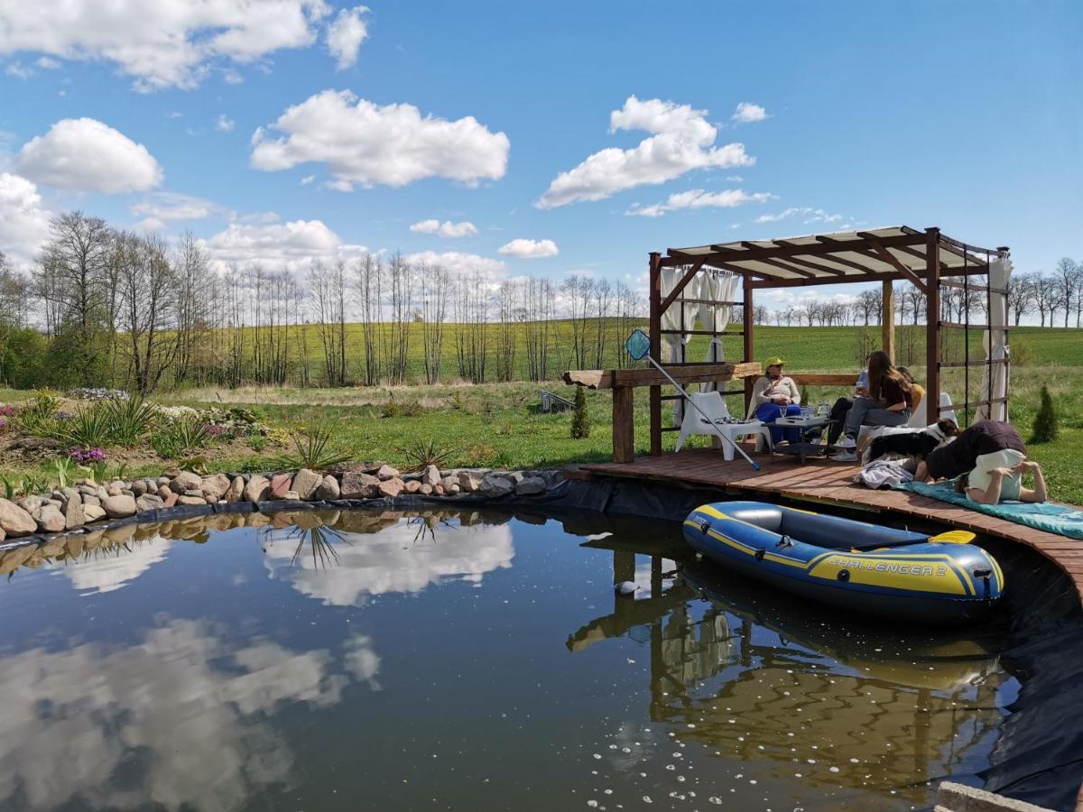 Poza Zgielkiem Villa Węgorzewo Buitenkant foto